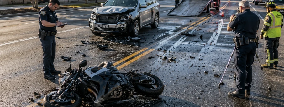 Houston Rear-End Motorcycle Accident Lawyer